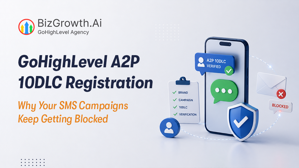 GoHighLevel A2P 10DLC Registration: Why Your SMS Campaigns Keep Getting Blocked