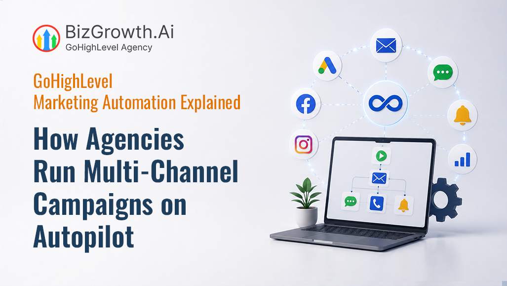 GoHighLevel Marketing Automation Explained: How Agencies Run Multi-Channel Campaigns on Autopilot