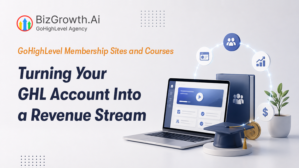 GoHighLevel Membership Sites and Courses: Turning Your GHL Account Into a Revenue Stream